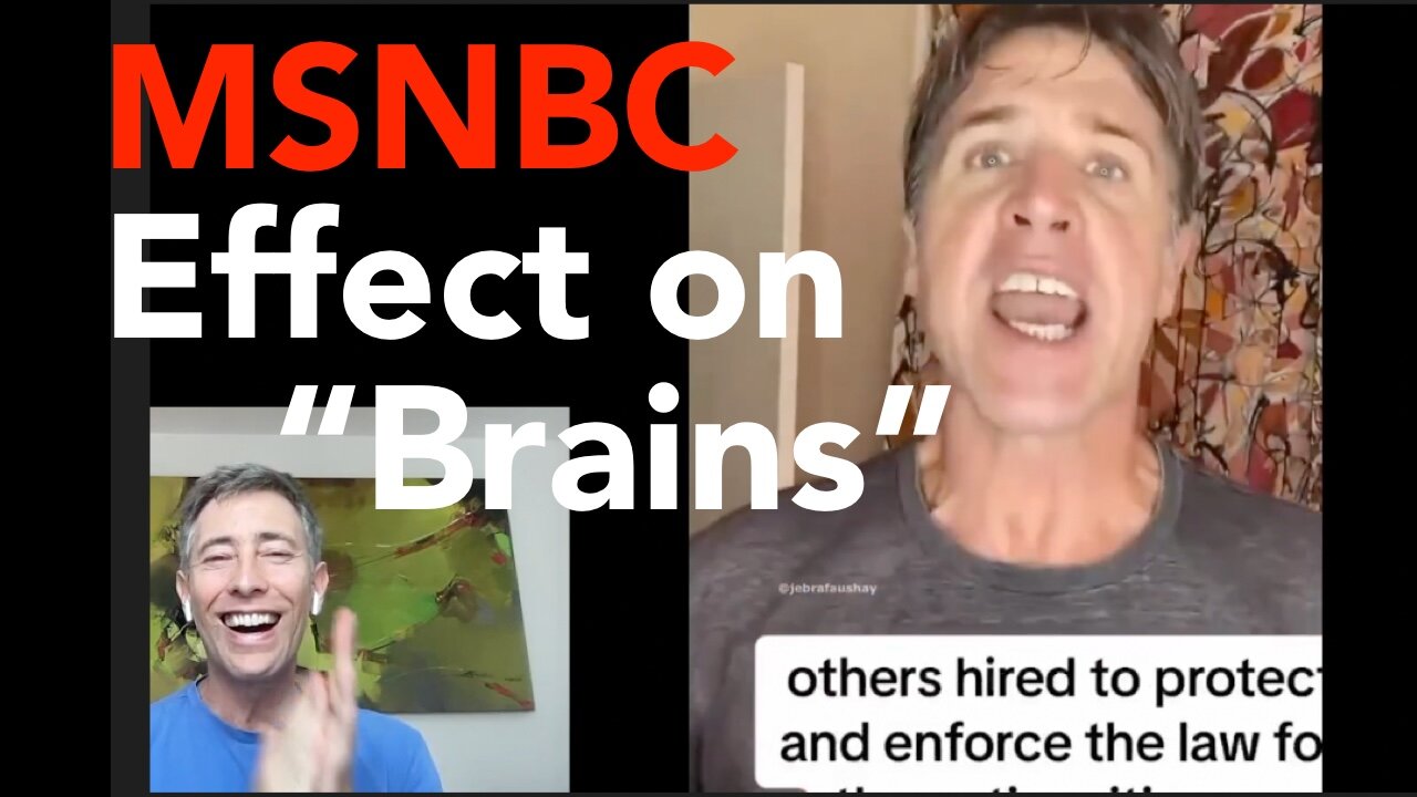 Contracting TDS from Watching MSNBC -- Don't Be This Guy