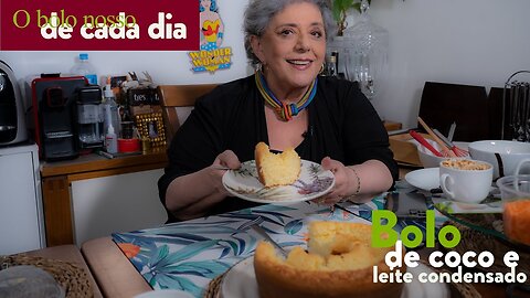 Bora fazer o bolo mais rápido do mundo? com leite condensado e coco