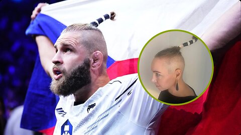 "Superfan's Bold Haircut Tribute: Jiří Procházka's Iconic Look Before Battling Cancer! 💪✂️"