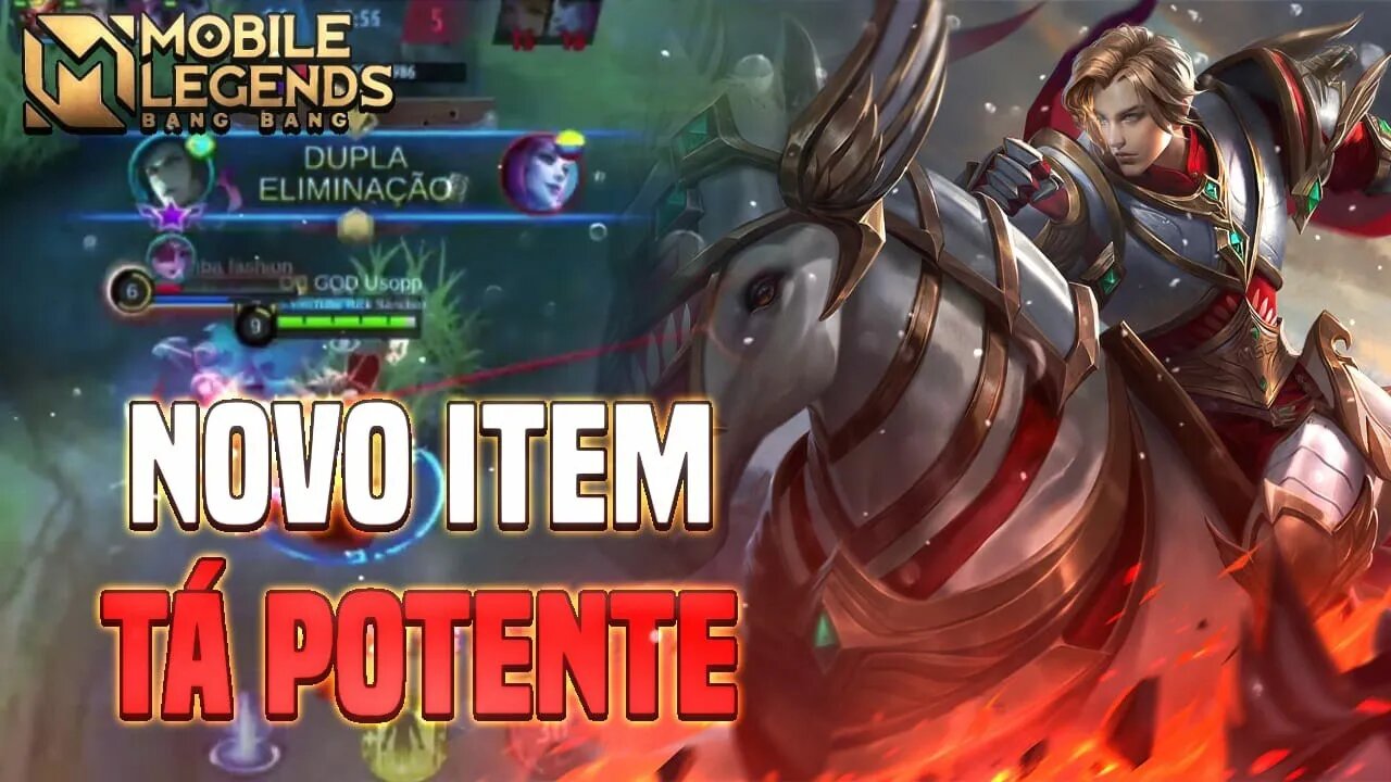 ESSE NOVO ITEM AD É BOM ATÉ NO LEOMORD | MLBB