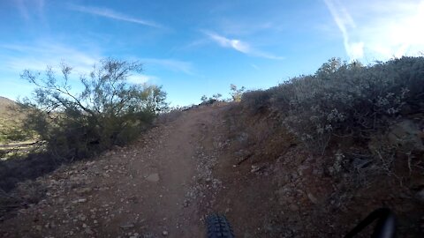 Ocotillo Trail and wipeout at 6:16 Part 1 10-24-21