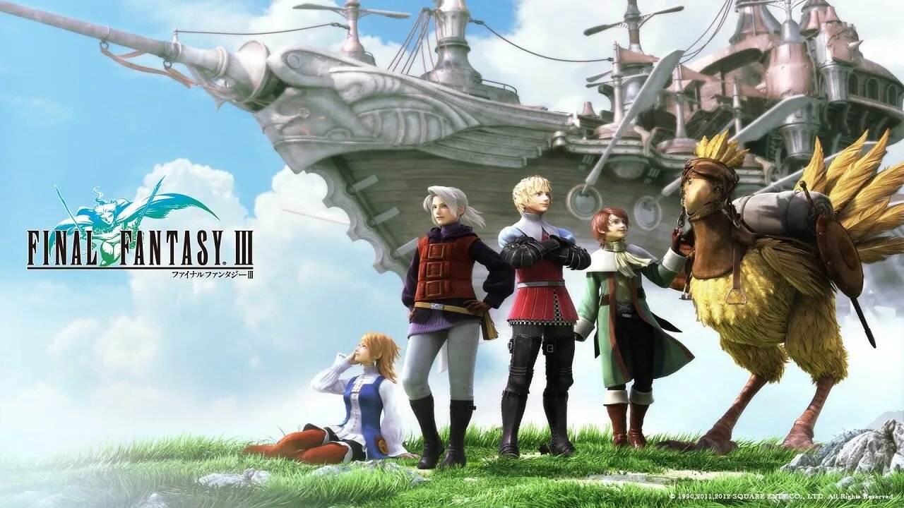 Final Fantasy III - PSP Parte Final (Cloud of Darkness)