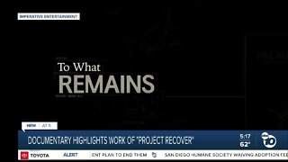 New documentary highlights work of 'Project Recover '