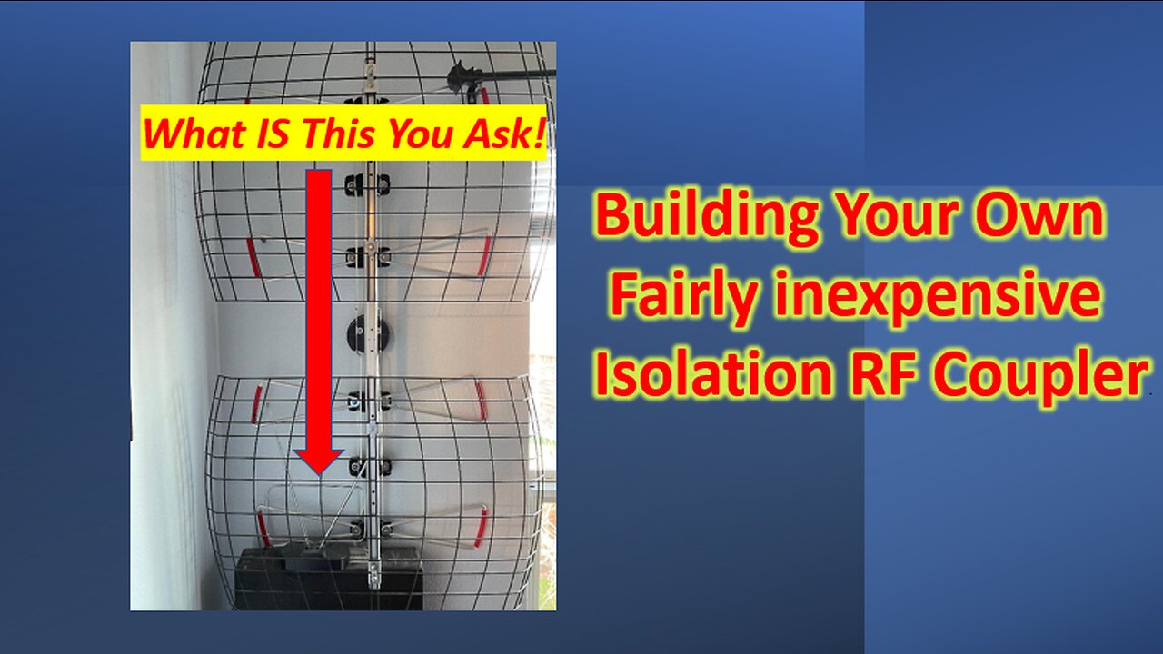 UHF Isolation Coupler to my DB4E TV Antenna