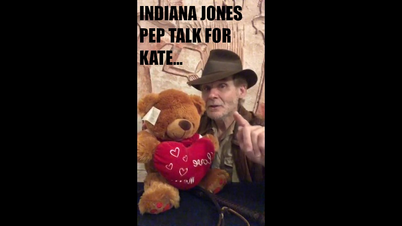 INDIANA JONES IMPERSONATOR MIKE GOLDBERG PEP TALK VIDEO GRAM