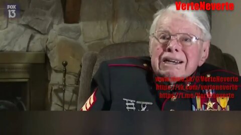 Americký 100 letý válečný veterán se slzami prohlásil, že Amerika jde k čertu!