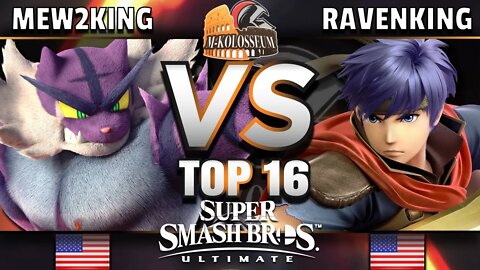 M-Kolosseum 2 - Mew2King (Incineroar/Bowser) vs Ravenking (Ike) - SSBU Top 16