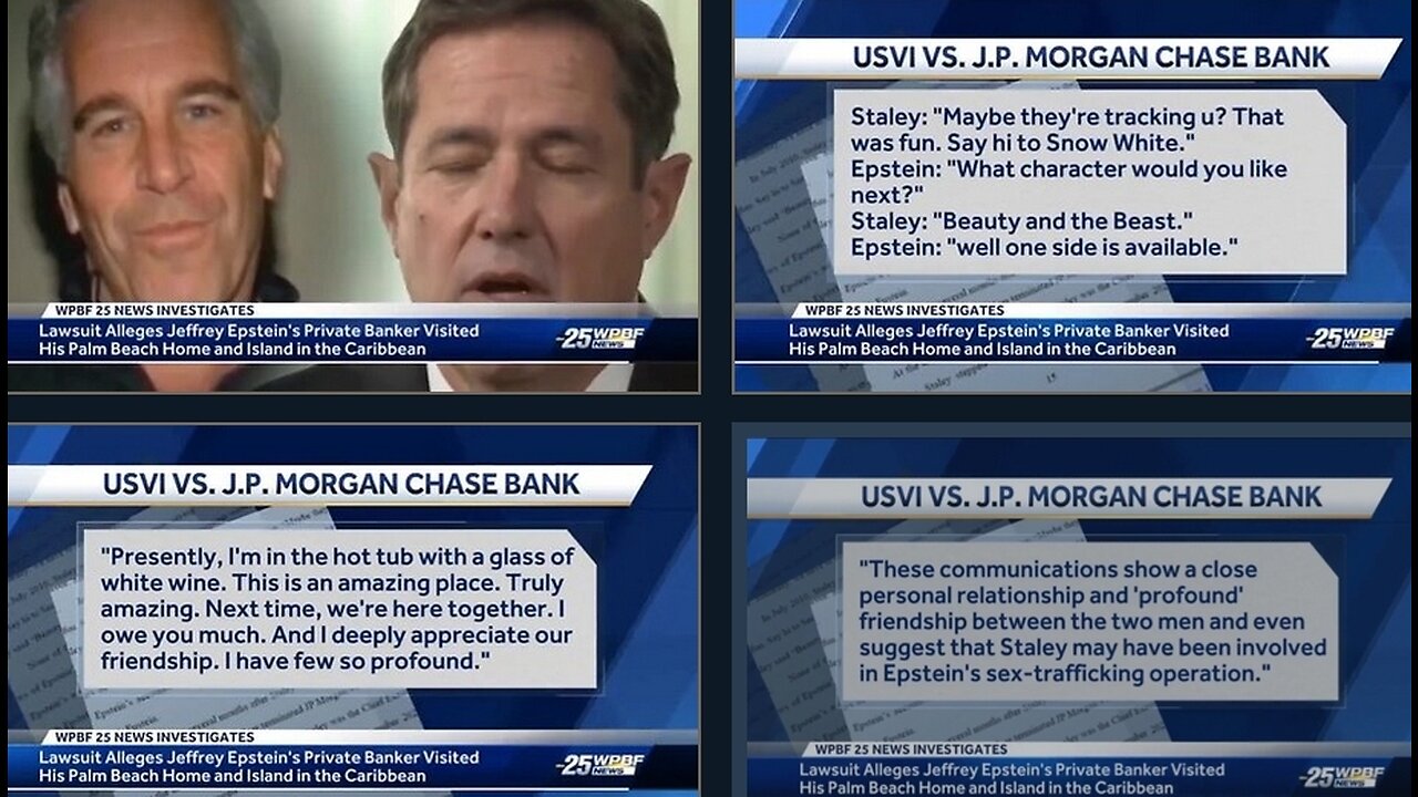 EPSTEIN ISLAND - JP MORGAN BANKSTER STALEY