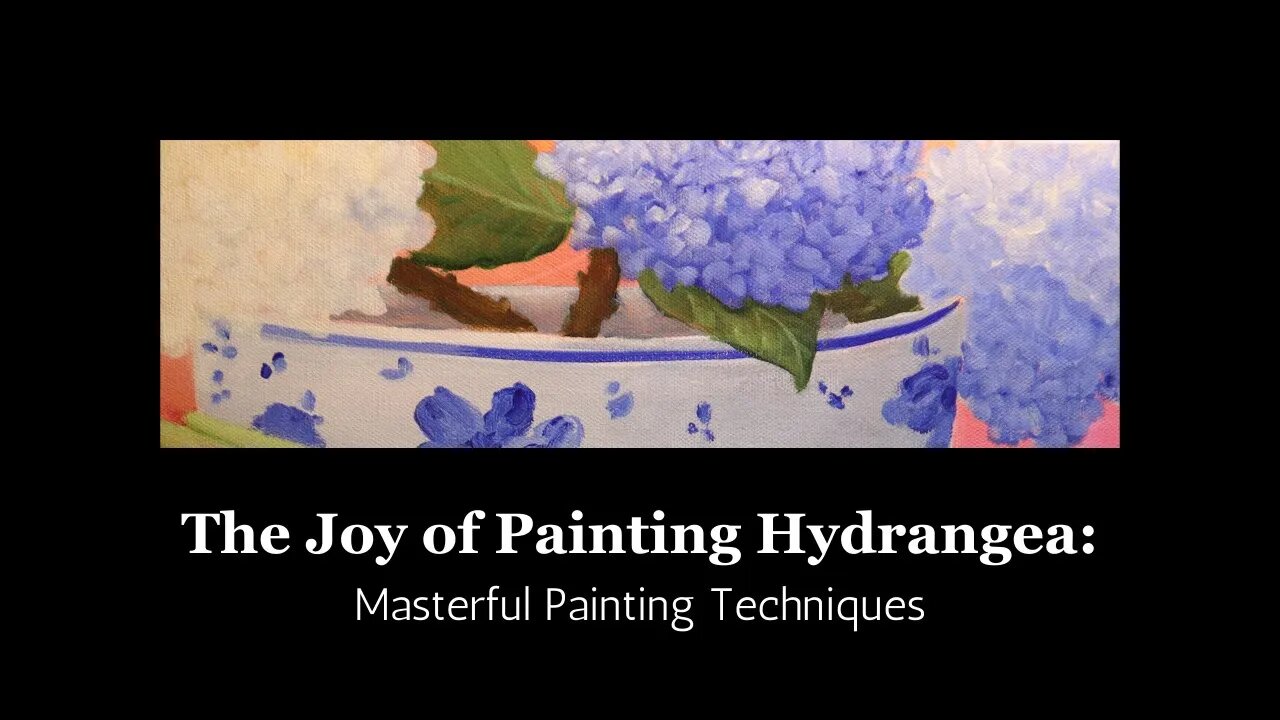 THE JOY OF PAINTING HYDRANGEA: Masterful Acrylic Painting Techniques