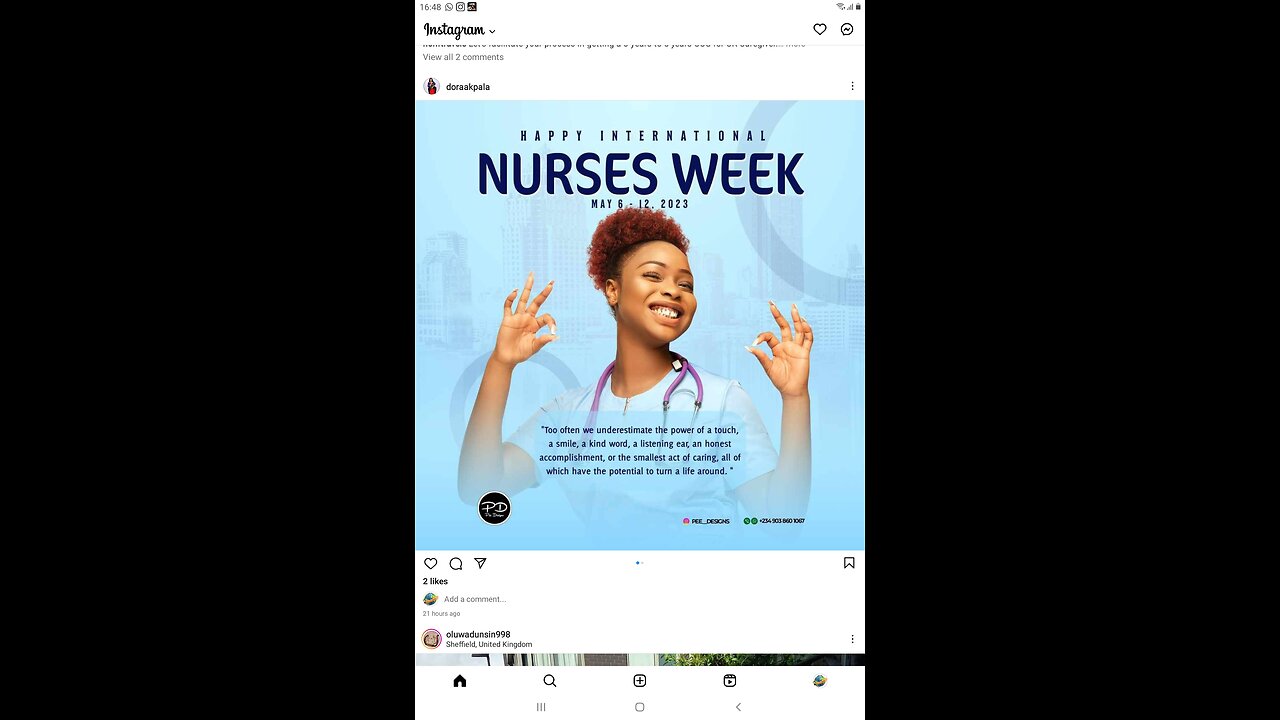 Celebrating nurses week all over the world