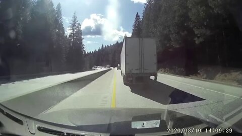 Semi Driver Texting?