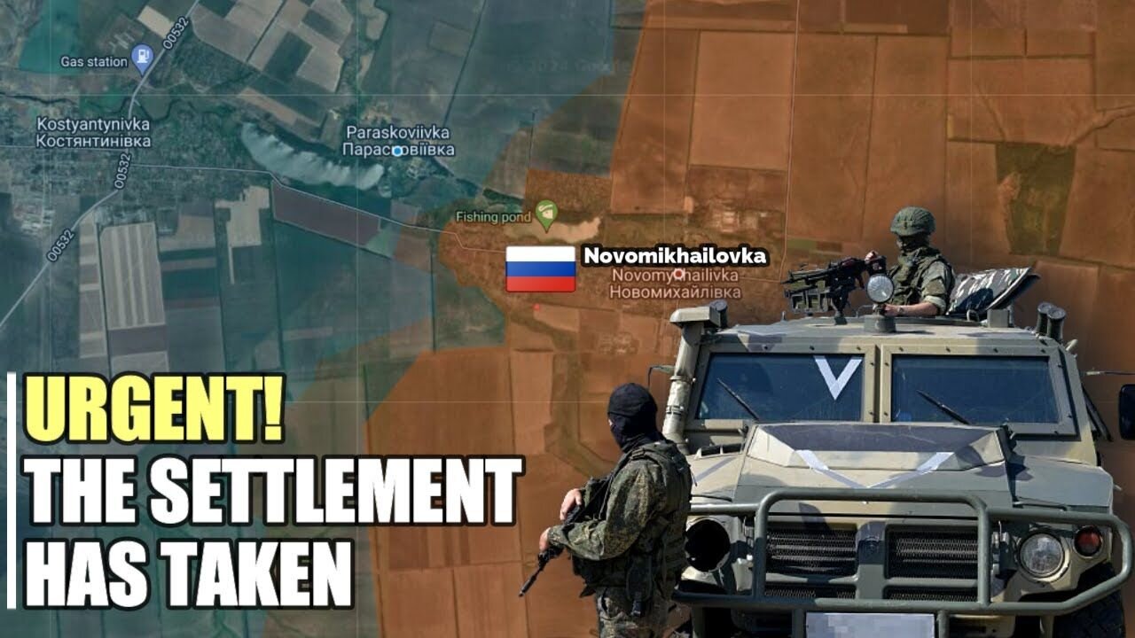 Russia liberates Novomihailovka after expelling Ukrainian troops