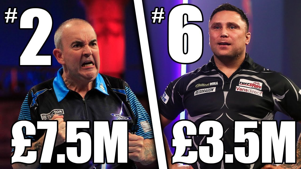 Top 10 Richest Dart Players In The PDC