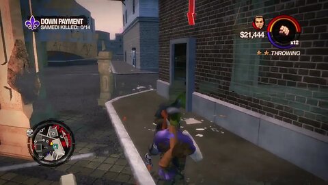 Saints Row 2: Down Payment Throws