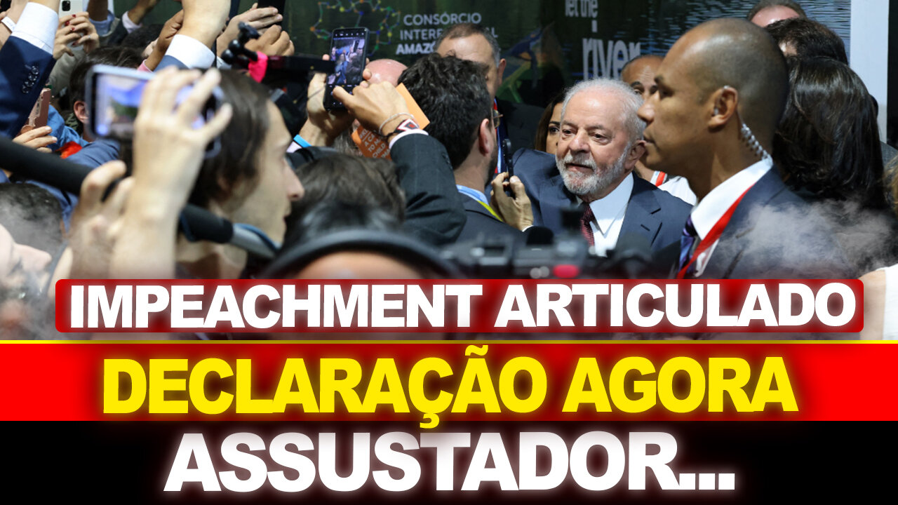 LULA ACABA DE FAZER DECLARAÇÃO ASSUSTADORA AOS BRASILEIROS !! IMPEACHMENT ARTICULADO....