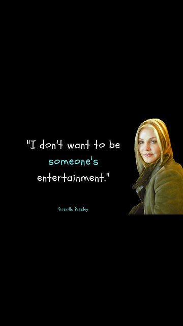 the man i loved || Priscilla Presley