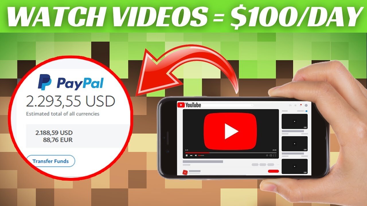 Earn $1000 in 1 Hour WATCHING VIDEOS! (Make Money Online 2022)