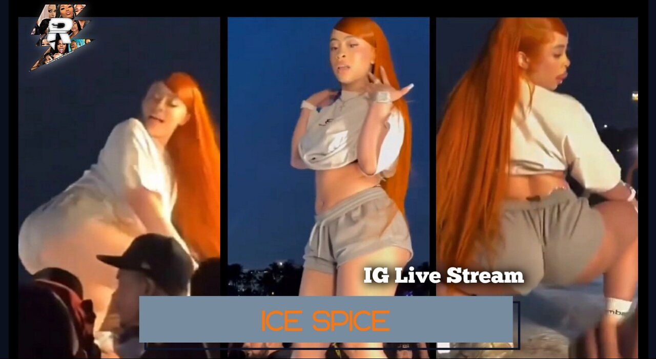 Ice Spice Twerking for her video shoot