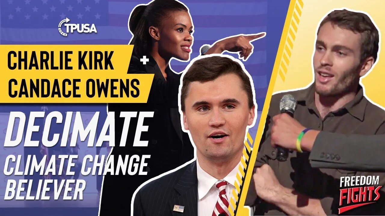 Charlie Kirk + Candace Owens SUPLEX Climate Change Believer | Science is Not a Democracy