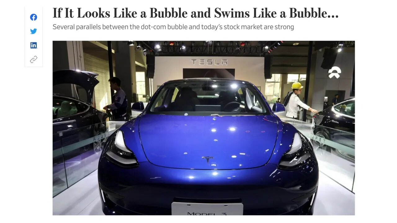 FULL BLOWN MANIA in Stocks Right Now. If It Looks Like a Bubble and Swims Like a Bubble…