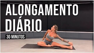 30 Min. Alongamento do Corpo Todo | Rotina diária para Flexibilidade, Mobilidade & Relaxamento