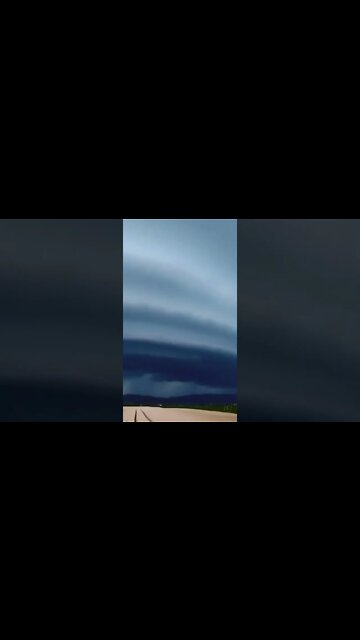 SUPERCELULA ESTRASBURGO, FRANCIA ESPECTACULAR TORMENTA