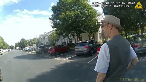 New Jersey rookie cop helps visually impaired man off of major roadway