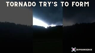 Tornado Trying to Form