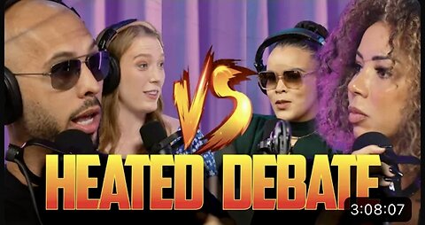 Andrew Tate & Pearl DEBATE Modern Women - 1 million views on Youtube in one day!