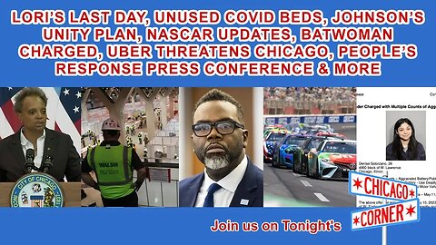 Lightfoot's Last Day, Unused COVID Beds, Johnson's Unity Plan, NASCAR, Batwoman & More