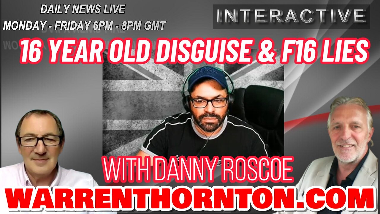 16YEAR OLD DISGUISE & F16 LIES WITH DANNY ROSCOE, LEE SLAUGHTER & WARREN THORNTON