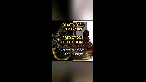 Rahu Ketu predictions for all signs