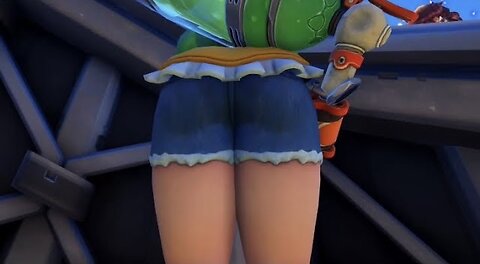 Viewing HoneyDew Mei Big Ass in 3rd Person ( Hopping Emote ) Overwatch 2 (18+)