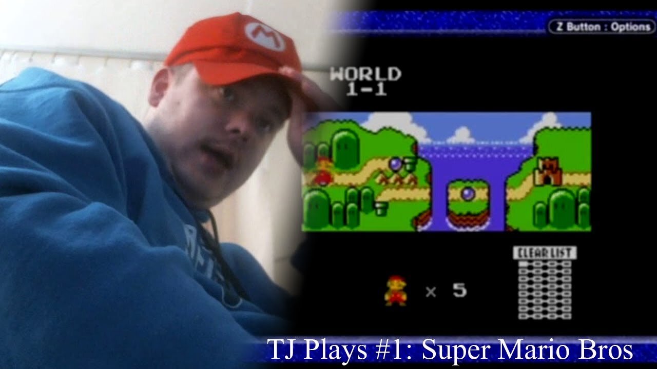 Super Mario Bros - TJ Plays #1