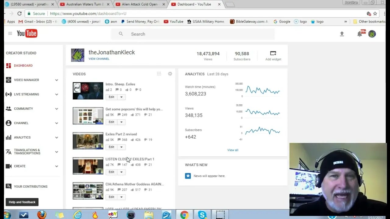 Check out the partial upload to the DVD - Jonathan Kleck