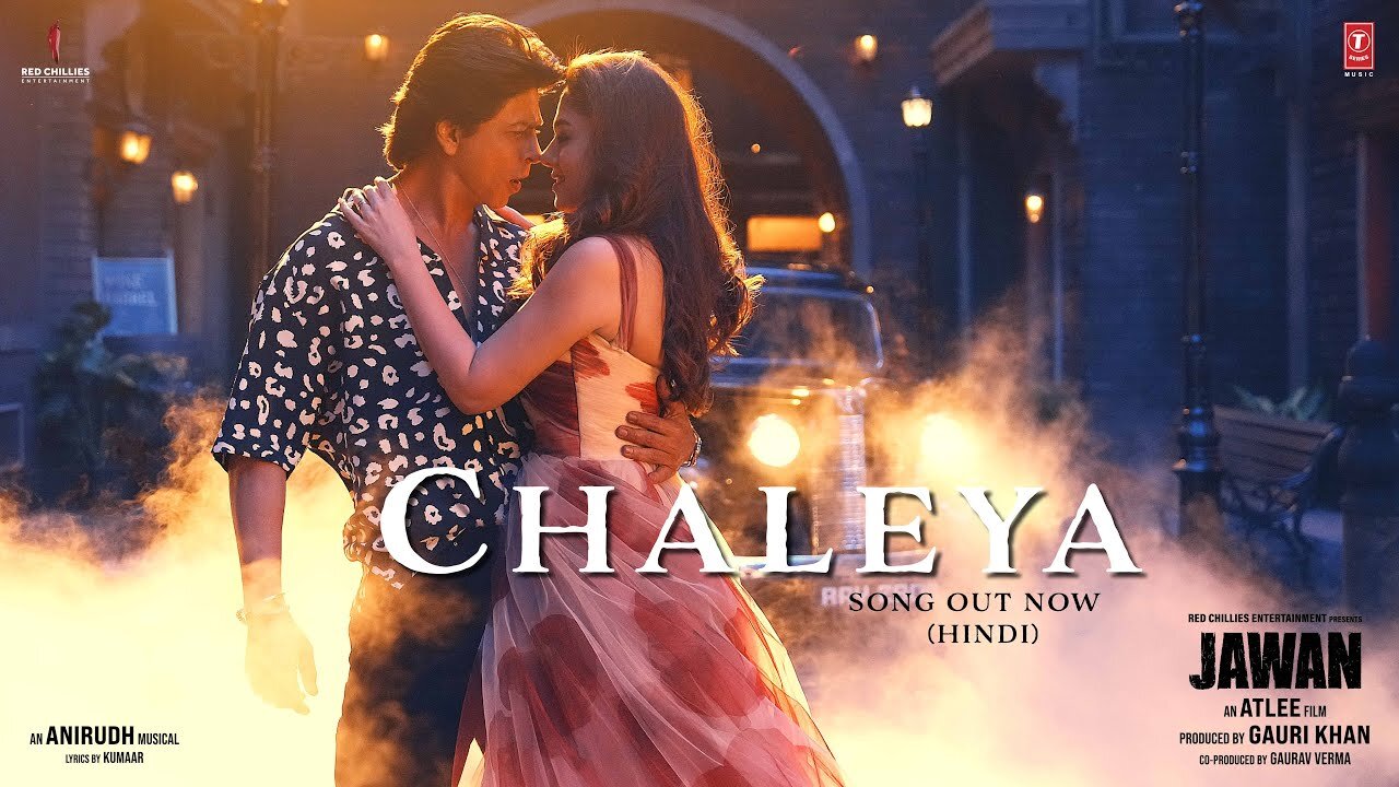 Jawan: Chaleya (Hindi) | Shah Rukh Khan | Nayanthara | Atlee | Anirudh | Arijit S, Shilpa R | Kumaar