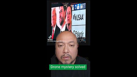 Mystery Drones Solved?