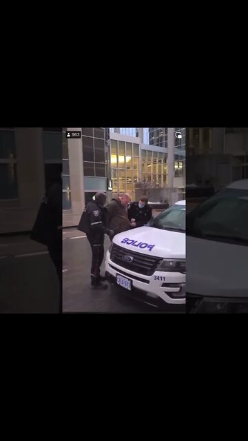 Chris Barber Getting Arrested | Freedom Convoy