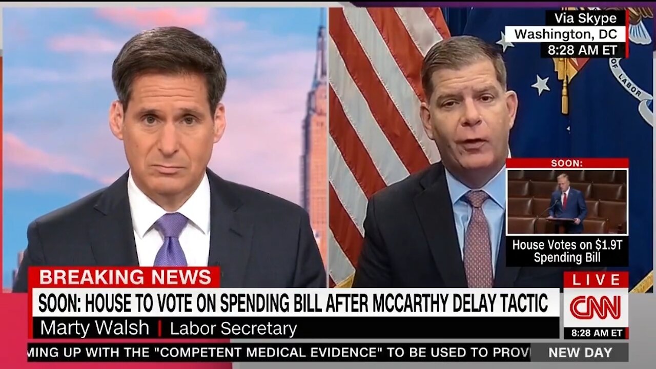 CNN Calls Out Labor Secretary's Lie That Biden's BBB Bill Will Reduce Deficit