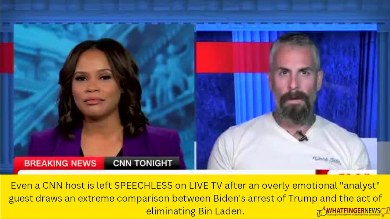 Even a CNN host is left SPEECHLESS on LIVE TV after an overly emotional "analyst" guest