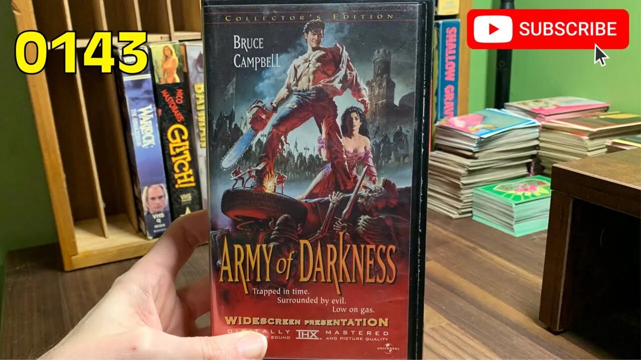 [0143] ARMY OF DARKNESS (1992) VHS [INSPECT] [#armyofdarkness #armyofdarknessVHS]