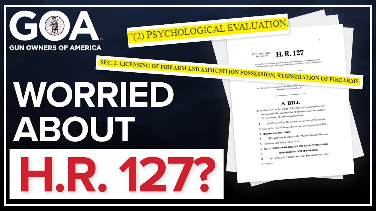 What You Need to Know about H.R. 127 | FOX NEWS INTERVIEW