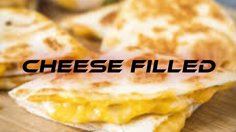 Cheesy yummy quesadilla come eat