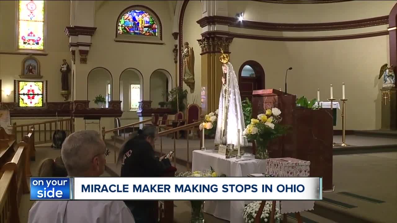 Famed, revered Catholic statue comes to Ashtabula for first time