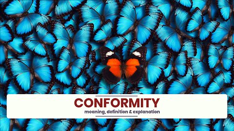 What is CONFORMITY?