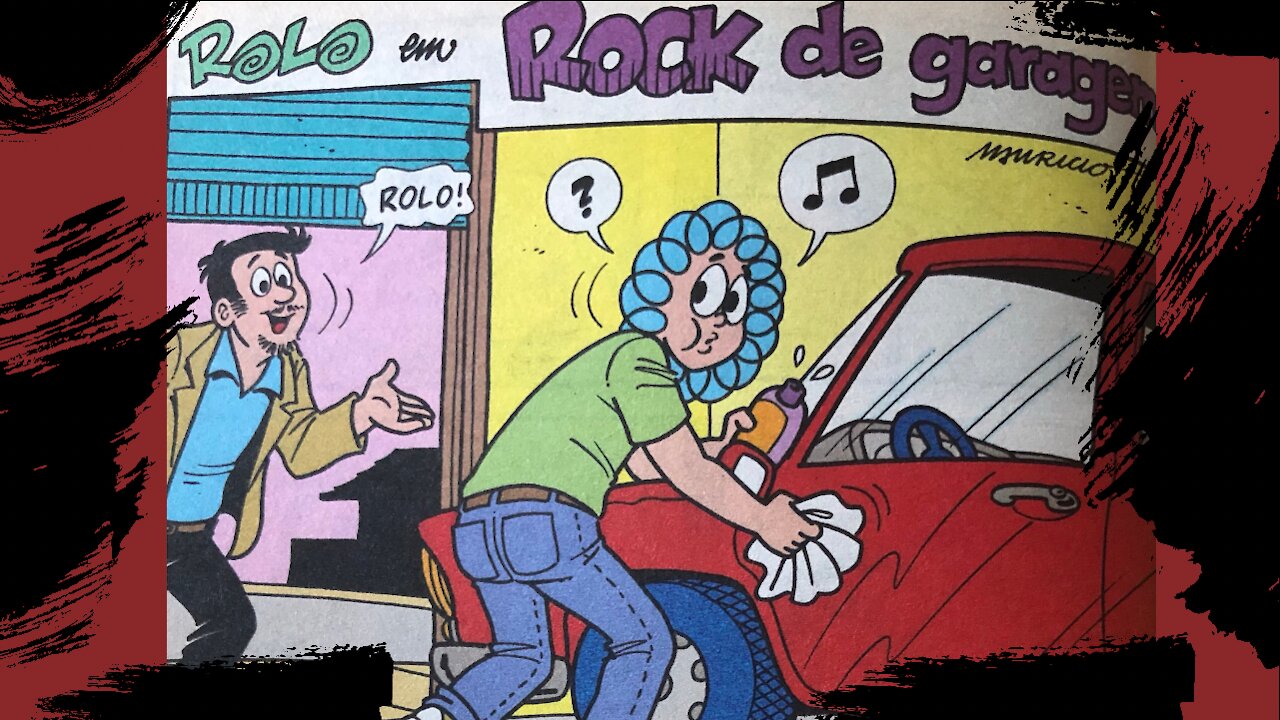ROLO EM ROCK DE GARAGEM || Quadrinhos da Turma Mônica Narrado ||