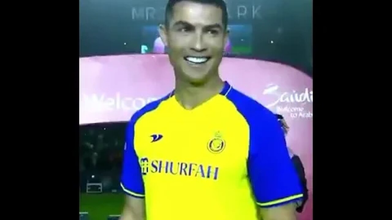 A Royal welcome for Cristiano Ronaldo