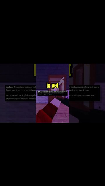 Apple's iMessage Just Went Down...😱😢