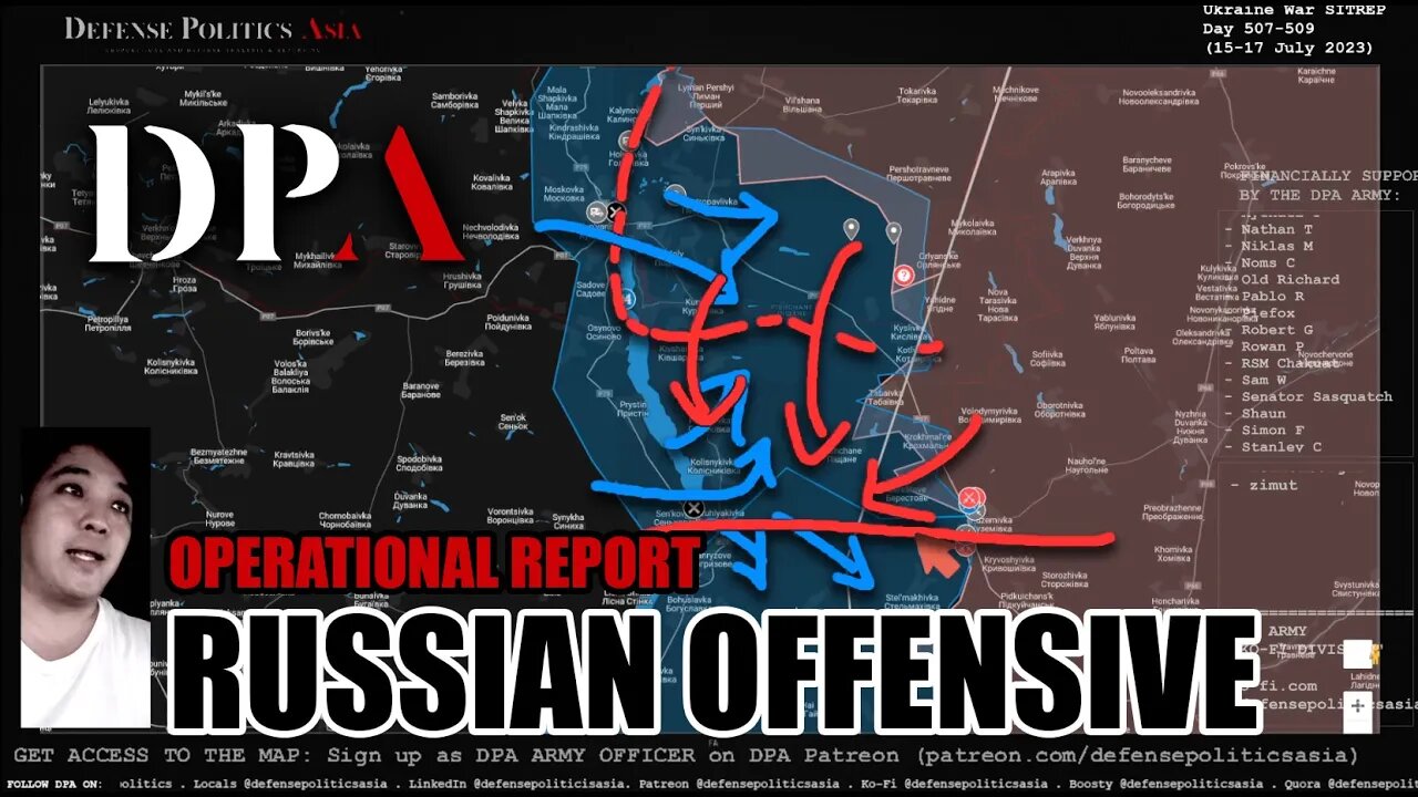 KUPYANSK OFFENSIVE CONFIRMED; Counteroffensive at Bakhmut Front; Kreminna operations continues