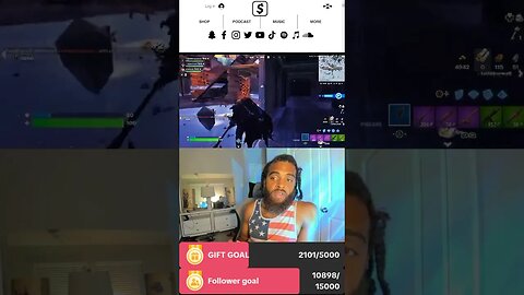 Rock Mercury plays Fortnite, live with Rockers and Mercurians on TikTok